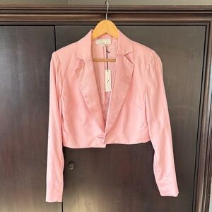 Fleur du Mal Light Pink Blazer